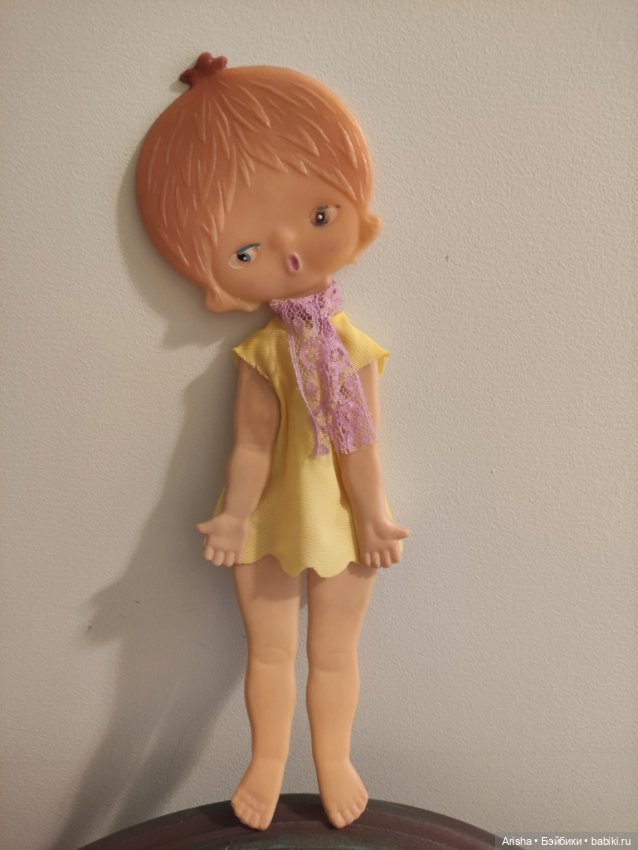 Плоская шарнирная кукла СССР (фото 3)