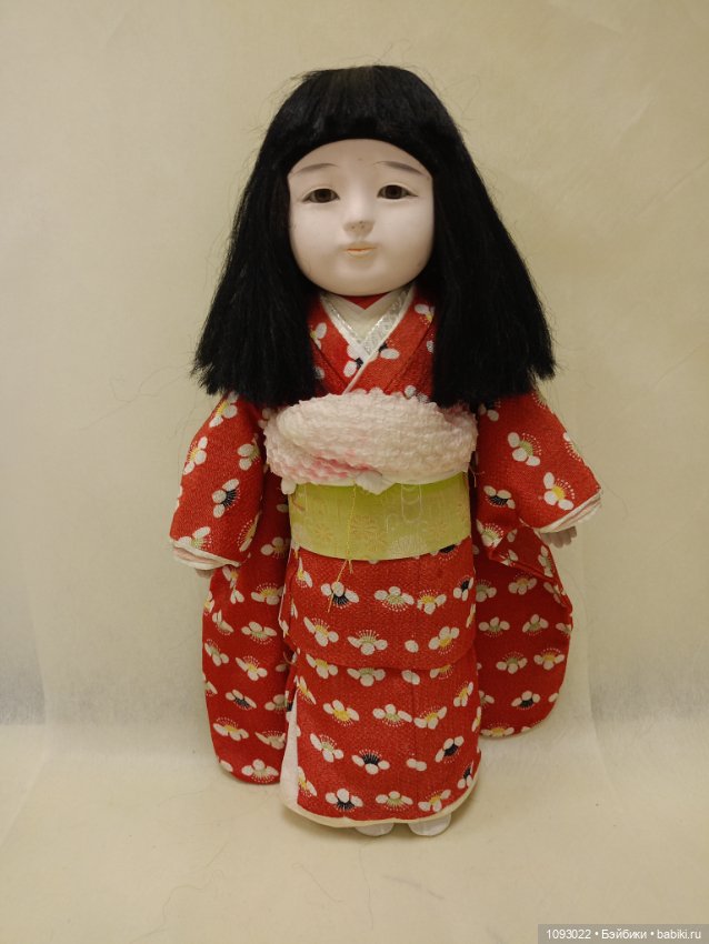 Японская, винтажная кукла Ichimatsu, Ичимацу
