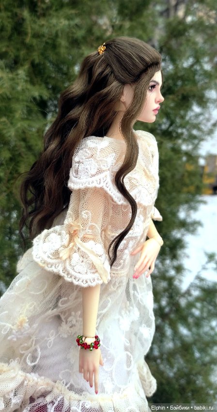 Длинный парик ОГ 11,5-12 см