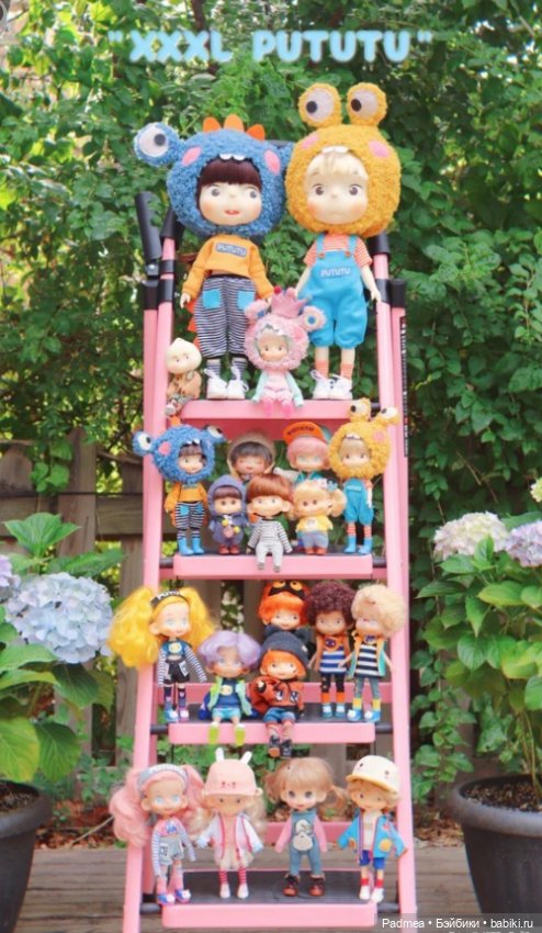 Pututu Annata Dolls. Яркая девочка Путуту