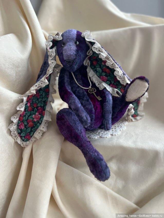 Тедди заяц — Авторские игрушки (фото 2)