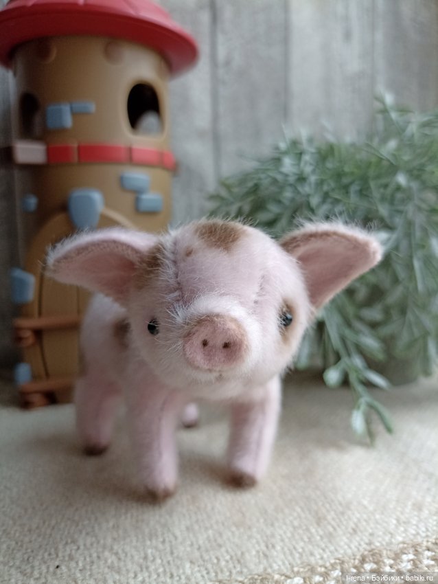 Поросенок Чуня — Авторские игрушки