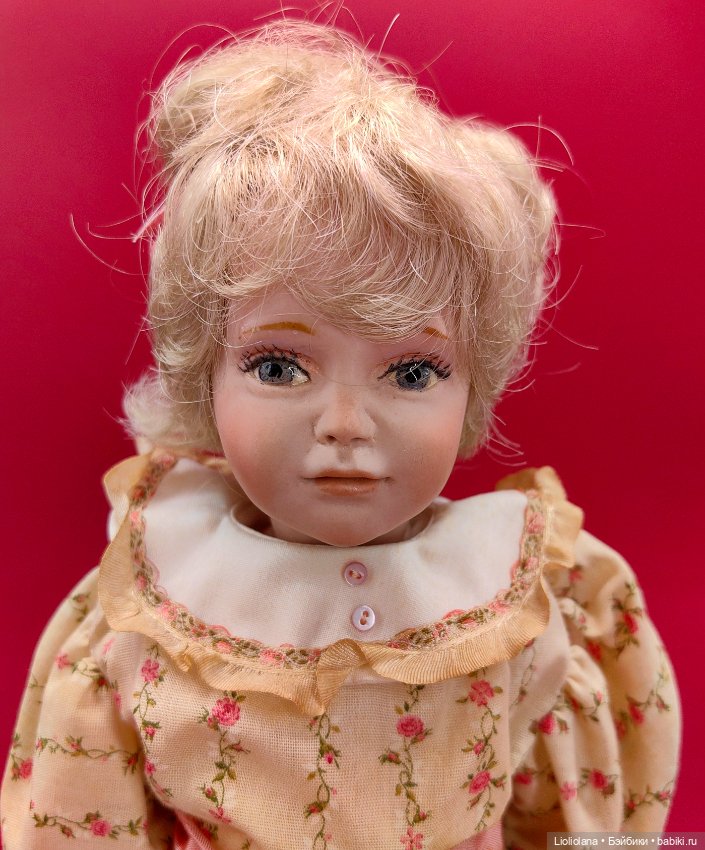Редкая авторская кукла Джуди от Phyllis Wright США 1985 г (фото 2)