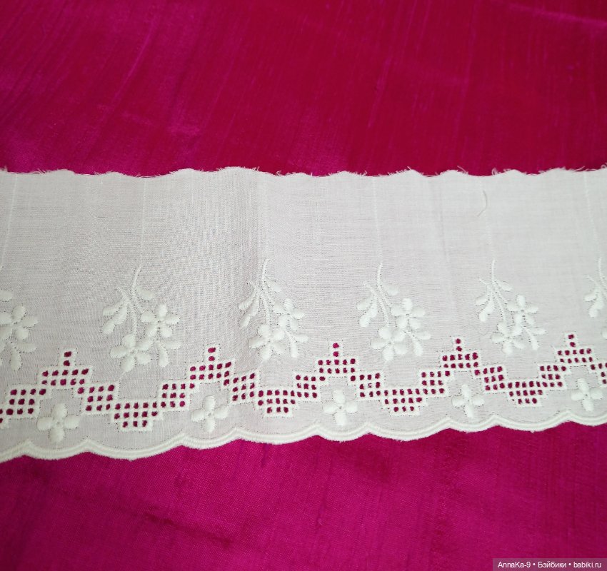 Вышивка на хлопке СССР, большой метраж (фото 10)