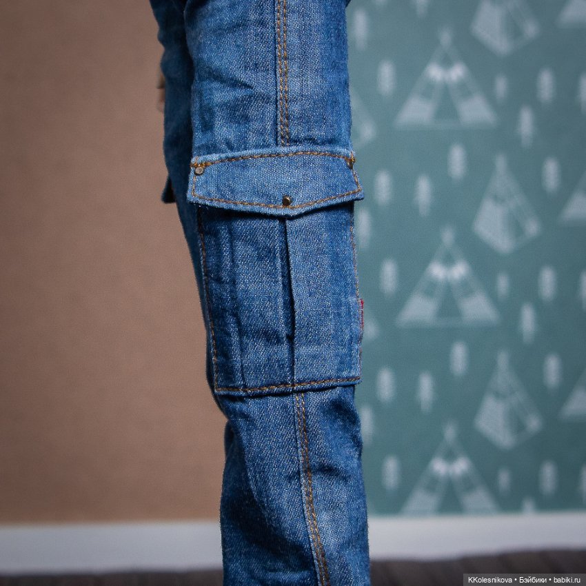 Джинсы на Minifee Active — Одежда для BJD (фото 3)