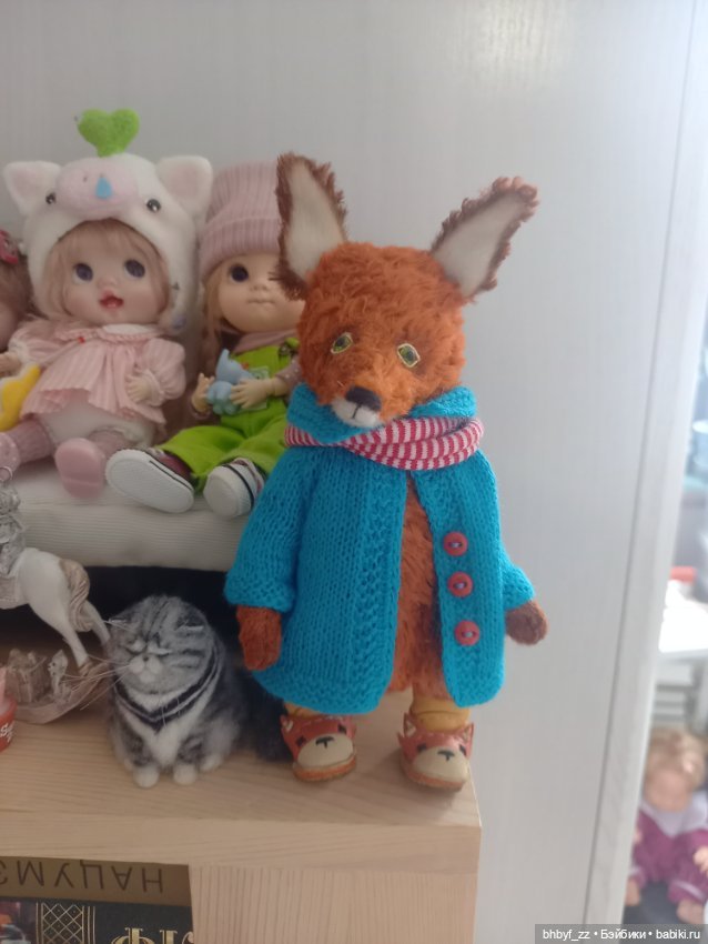 Кудрявый лис от Ирины babae4ko