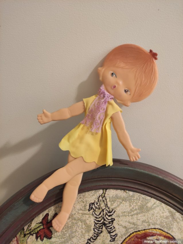 Плоская шарнирная кукла СССР (фото 4)