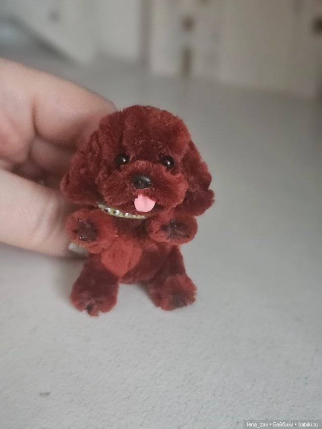 Шоколадный пуделек для барби и других кукол (фото 5)