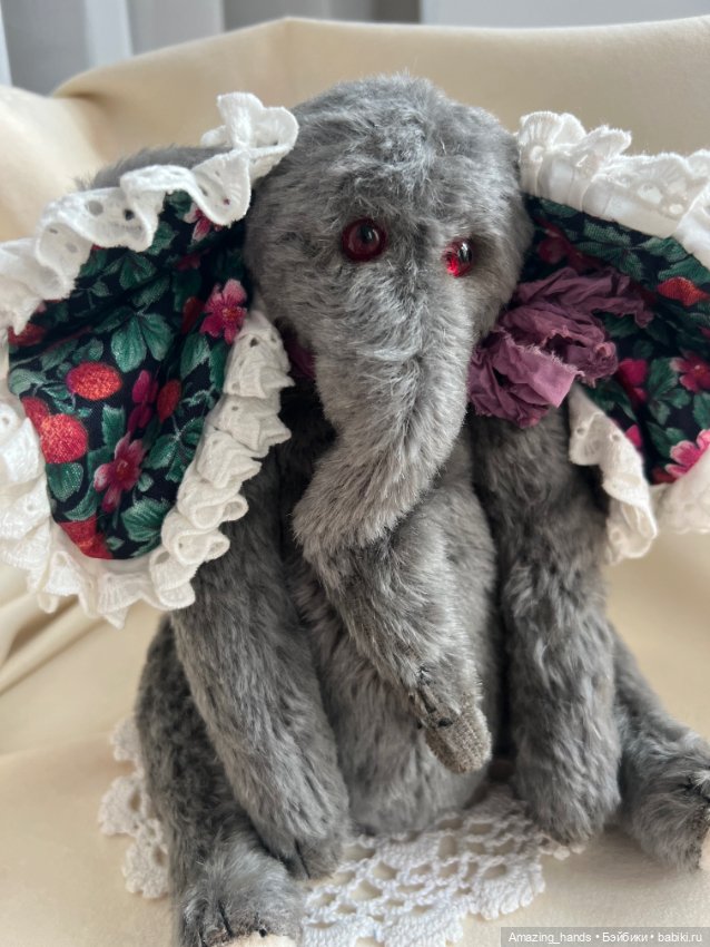 Тедди слон — Авторские игрушки (фото 2)