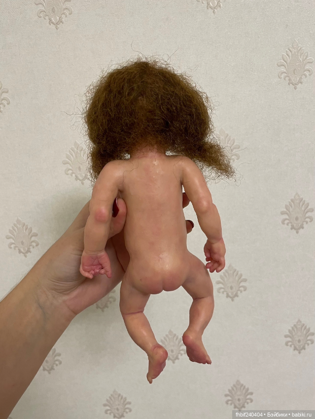 Силиконовая малышка реборн (фото 4)