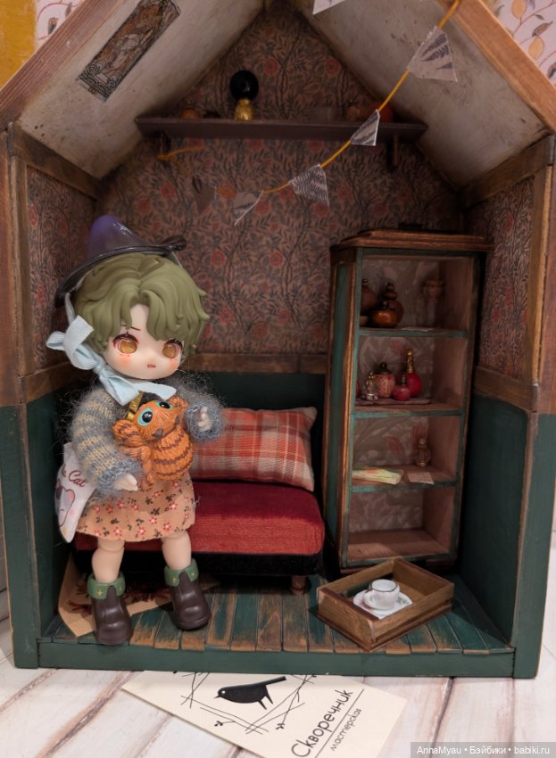 Румбокс-домик "шиповник" — Домики для кукол