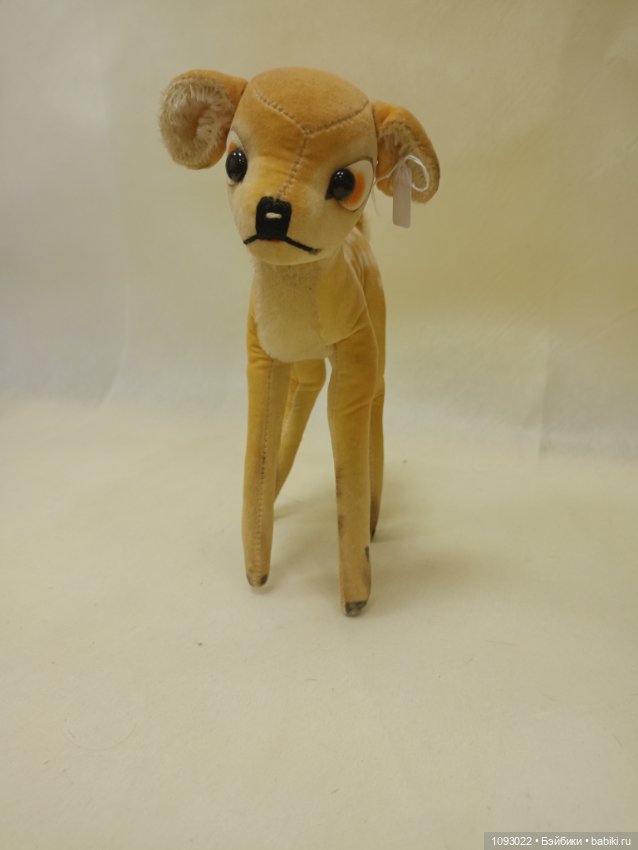 Винтажный олененок Бемби, Steiff (фото 6)