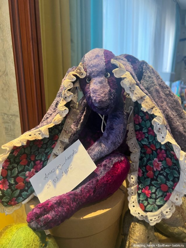 Тедди заяц — Авторские игрушки