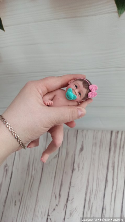 Силиконовая малышка 14,5 см (фото 8)
