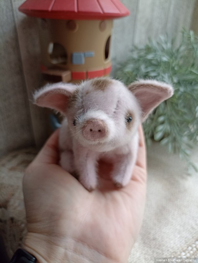 Поросенок Чуня — Авторские игрушки (фото 2)