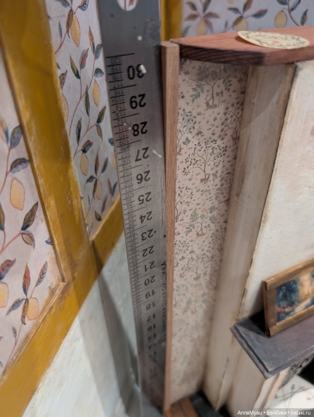 Камин в старом доме — Кукольная мебель (фото 8)