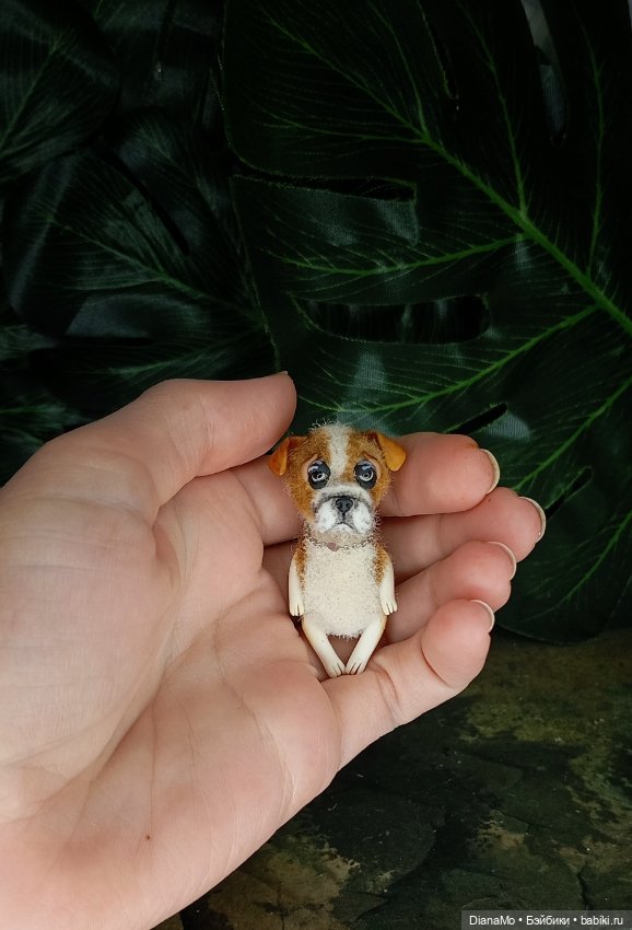 Английский бульдог — Авторские игрушки