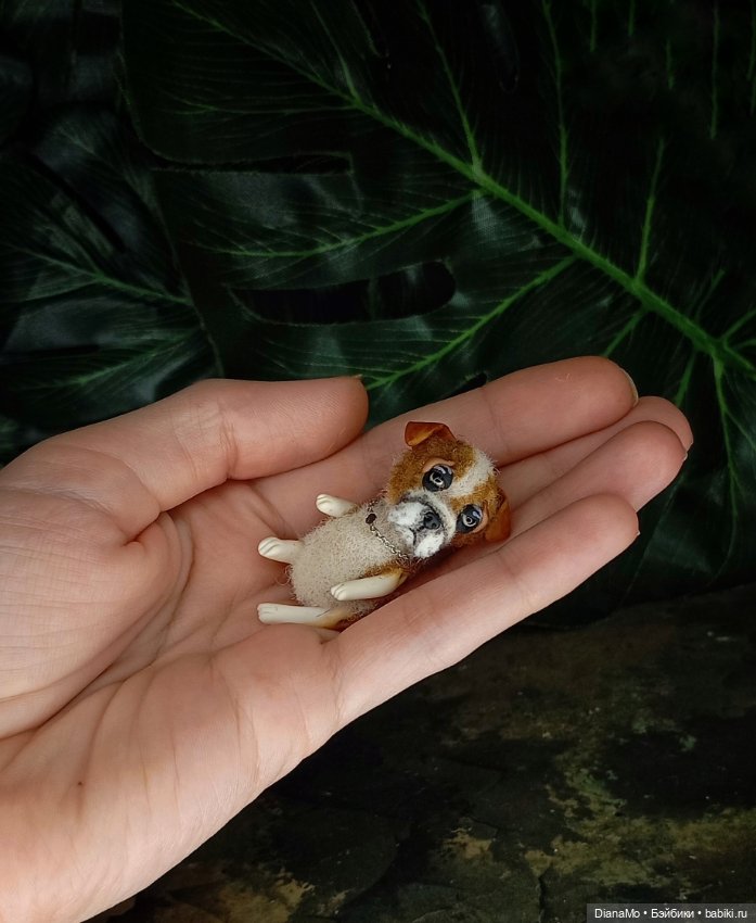 Английский бульдог — Авторские игрушки (фото 4)