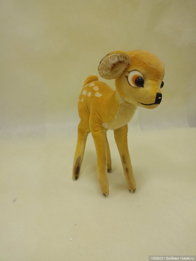 Винтажный олененок Бемби, Steiff (фото 7)