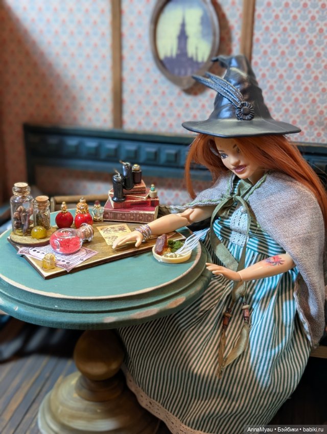 Миниатюрная композиция "красные колбы" (фото 5)