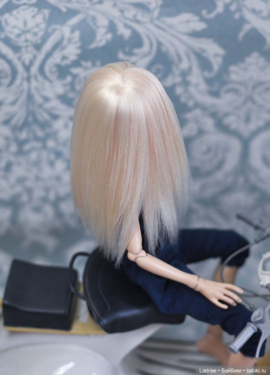 Парик на птичку Лору — Парики для BJD (фото 6)