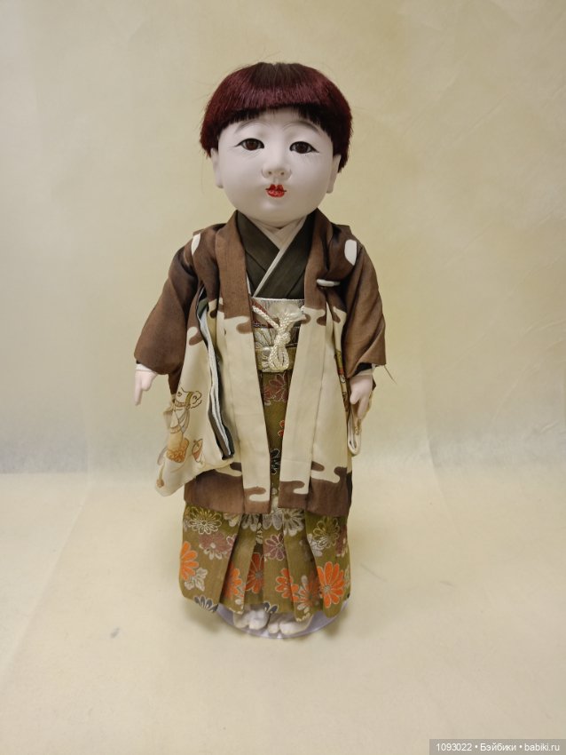 Винтажная японская кукла Ichimatsu, Ичимацу