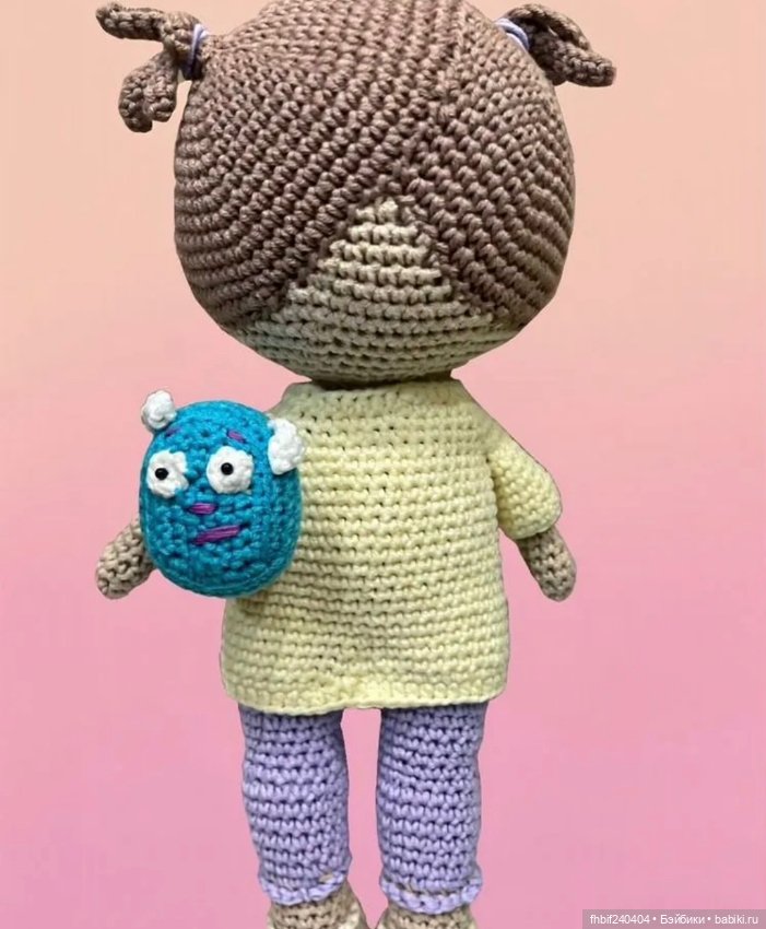 Вязаная Бу + Пугало в подарок (фото 2)