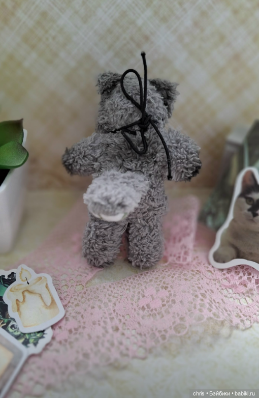 Авторская игрушка Волчонок (фото 3)