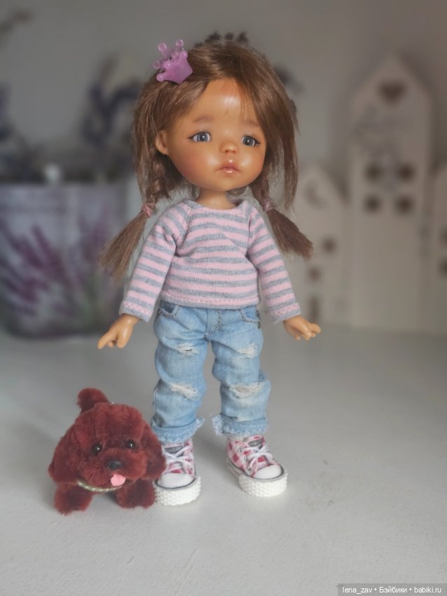 Шоколадный пуделек для барби и других кукол (фото 8)