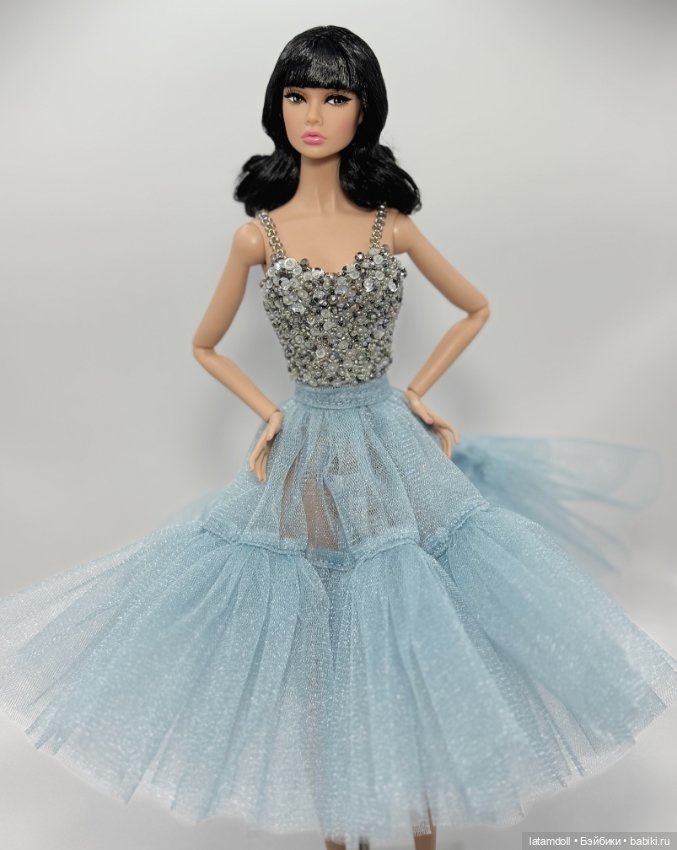 Платье на poppy parker, integrity toys (фото 4)