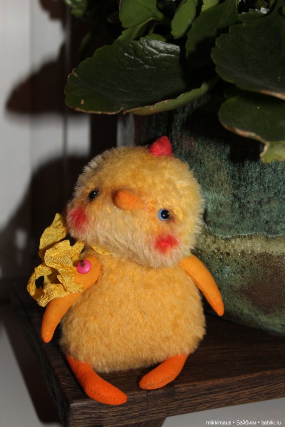 Цыпленок тедди - Помпон — Авторские игрушки (фото 7)