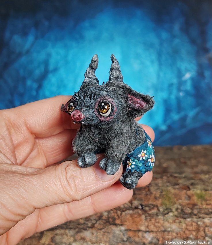 Чертяка Афанасий — Авторские игрушки (фото 7)