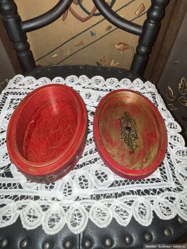 Бархатная шкатулка — Другие аксессуары для кукол (фото 4)