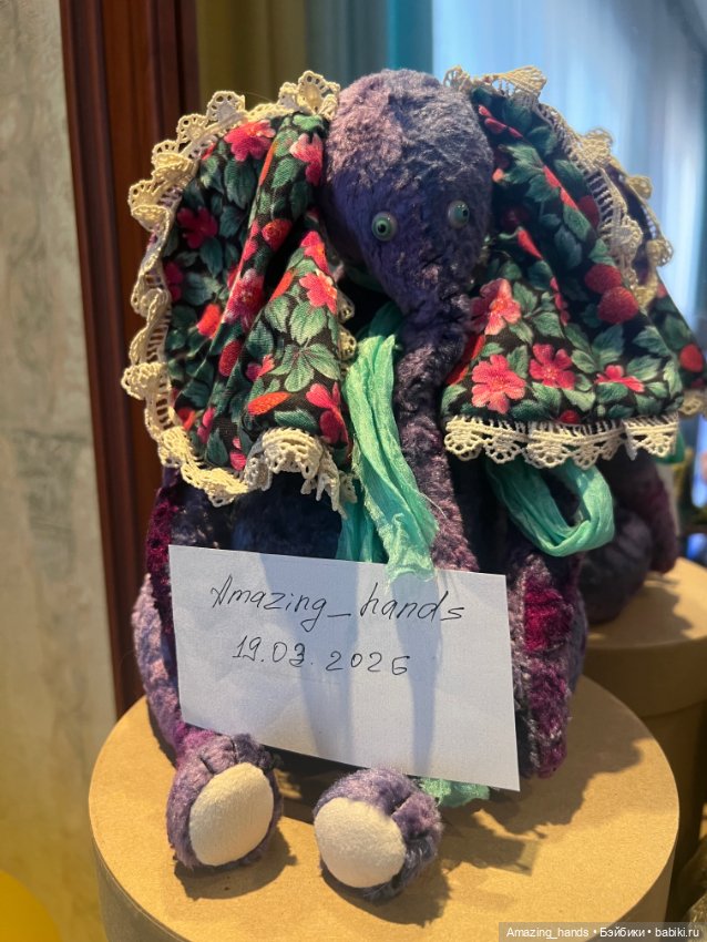 Тедди слон — Авторские игрушки