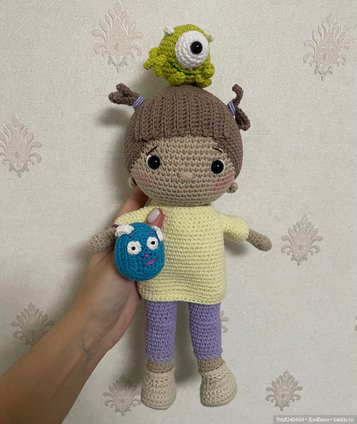 Вязаная Бу + Пугало в подарок (фото 4)