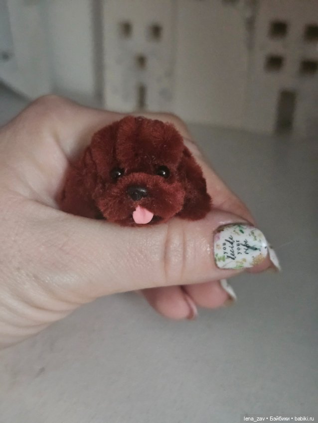 Шоколадный пуделек для барби и других кукол (фото 2)