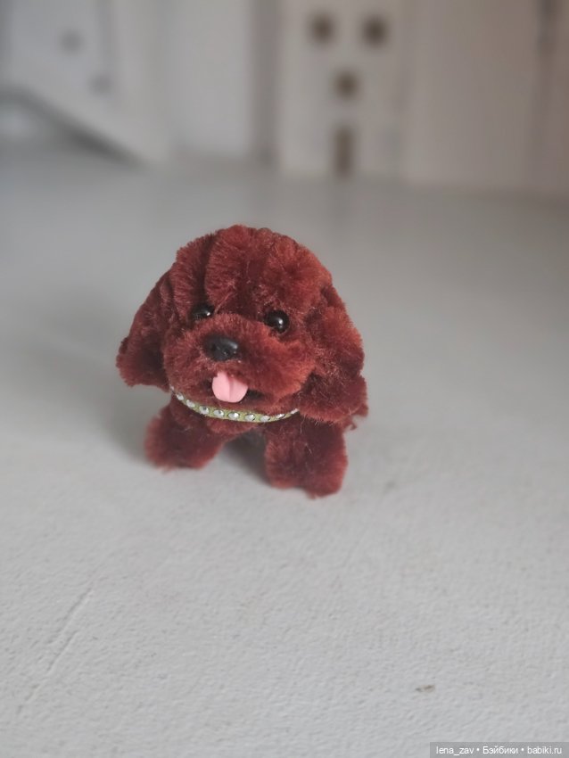 Шоколадный пуделек для барби и других кукол (фото 7)