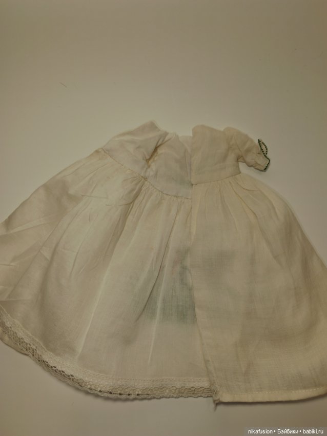 Платье на антикварную или винтажную куклу рост 27-32 см (фото 4)