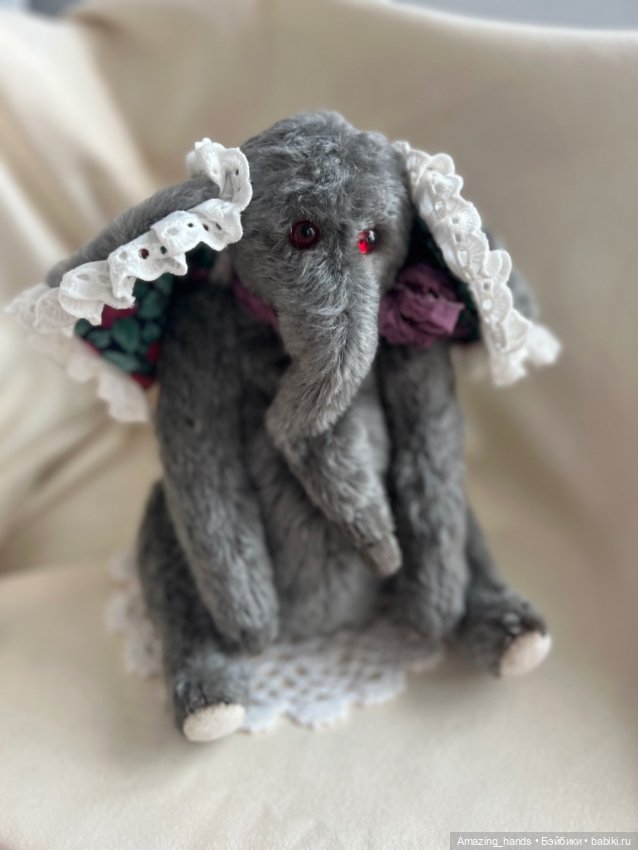 Тедди слон — Авторские игрушки (фото 3)