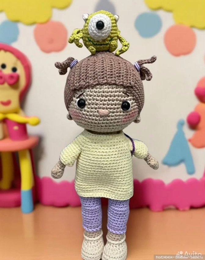 Вязаная Бу + Пугало в подарок