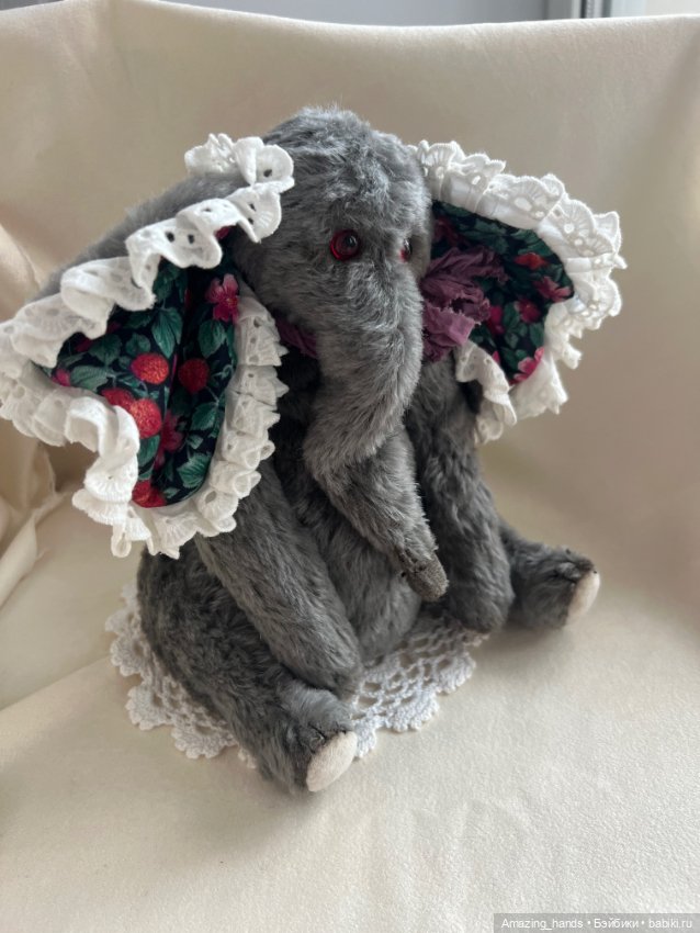 Тедди слон — Авторские игрушки (фото 6)