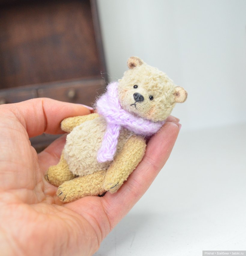 Мишка) — Авторские игрушки (фото 7)
