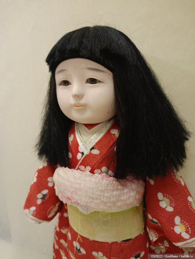 Японская, винтажная кукла Ichimatsu, Ичимацу (фото 3)