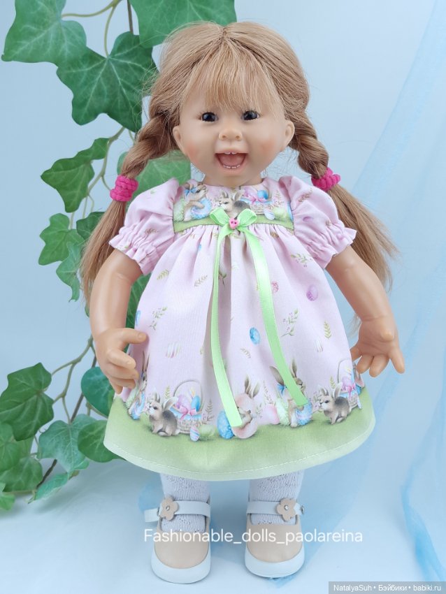 Платьишки для кукол Вихтель 30 см (фото 7)
