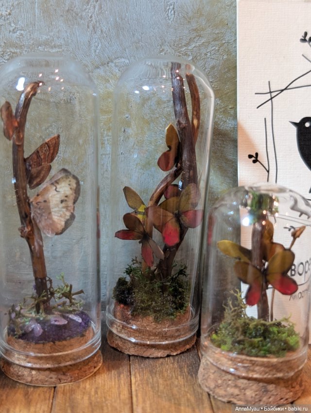 Ботанический клош — Миниатюра для кукол (фото 6)