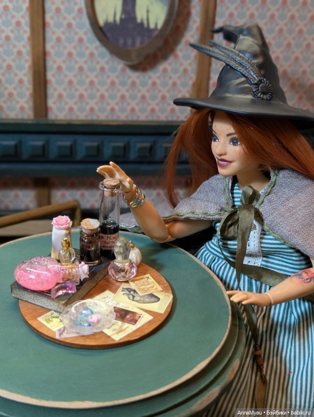 Миниатюрная композиция "любовное зелье" (фото 4)