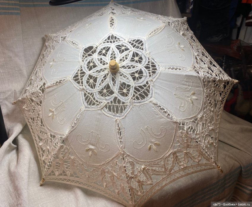 Зонтик для антикварной куклы (фото 2)