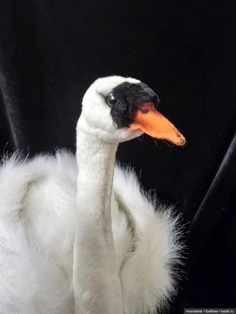 Шикарный лебедь от Hansa — Игрушки для детей (фото 4)