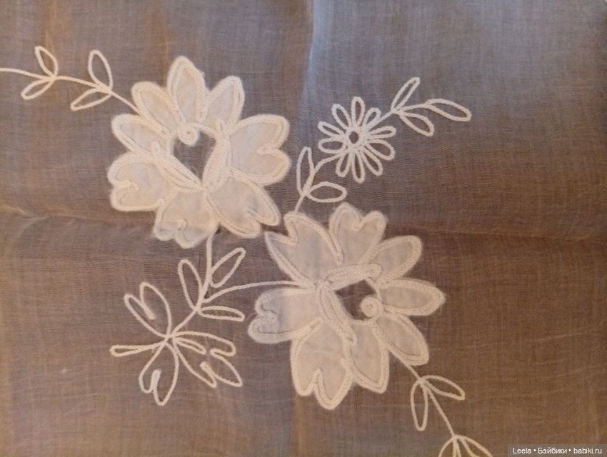 Тонкий хлопковый шифон — Другое для антикварных кукол (фото 3)