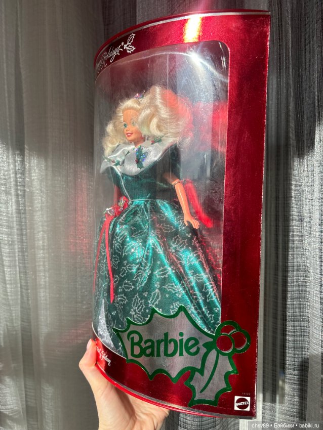 Barbie holiday 1995 — Винтажные куклы и игрушки детства (фото 2)